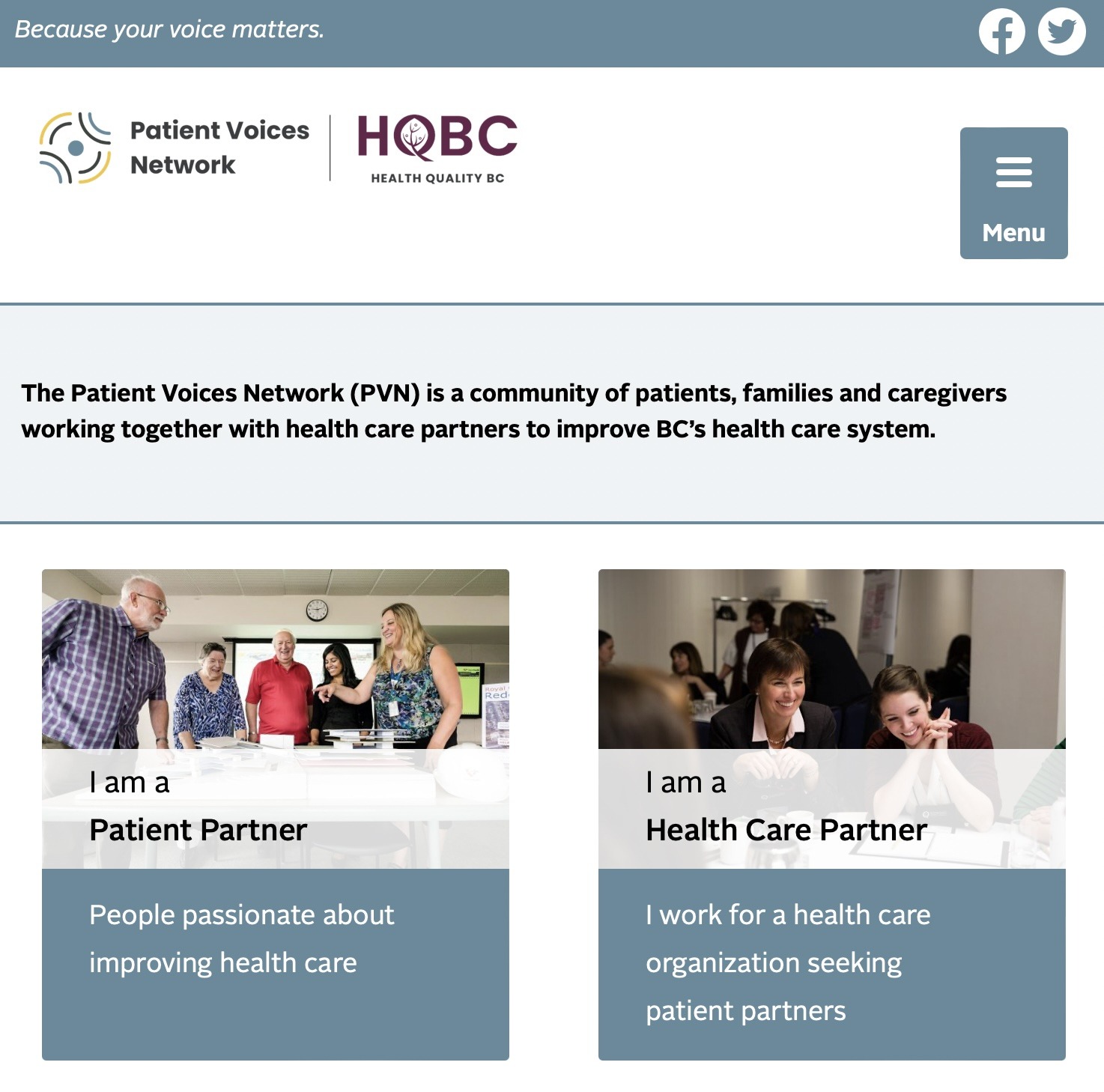 Patient Voices
